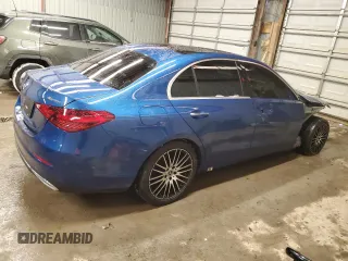 2024 Mercedes-Benz C 300 with VIN W1KAF4HBXRR158103, listed as a Copart auction lot 45089885 with Not Provided miles and Salvage Title. Bid and sale history available at DreamBid. Image 3.