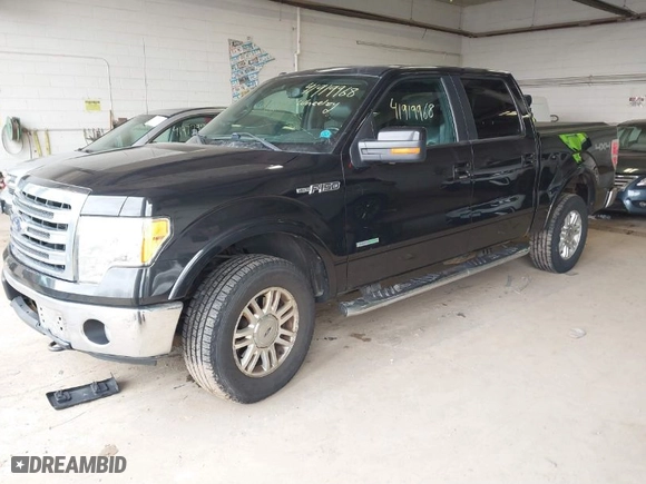2013 Ford F-150 XL with VIN 1FTFW1ET7DFA61253, listed as a IAAI auction lot 41919968 with 189,606 mi miles. Bid and sale history available at carsss.com. Image 2.