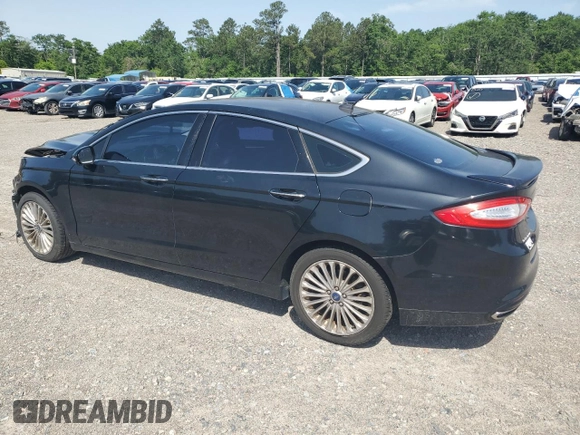 2016 Ford Fusion Titanium with VIN 3FA6P0K91GR118916, listed as a Copart auction lot 55839735 with 83,553 mi miles and Salvage title. Bid and sale history available at DreamBid. Image 2.