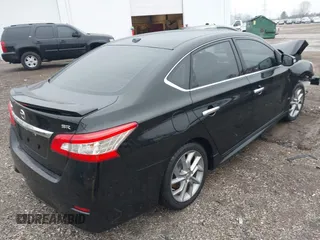 2015 Nissan Sentra S with VIN 3N1AB7AP3FY250188, listed as a IAAI auction lot 41197719 with 165,538 mi miles and . Bid and sale history available at DreamBid. Image 4.