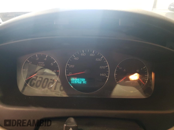 2010 Chevrolet Impala LT with VIN 2G1WB5EK3A1142790, listed as a Copart auction lot 53815065 with 115,762 mi miles and Salvage Title. Bid and sale history available at DreamBid. Image 9.