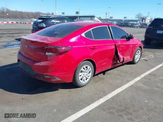 2020 Hyundai Elantra SE with VIN 5NPD74LF5LH619835, listed as a IAAI auction lot 41620772 with 39,744 mi miles. Bid and sale history available at carsss.com. Image 4.