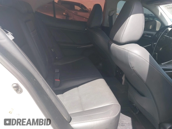 2016 Lexus IS 200t with VIN JTHBA1D25G5021039, listed as a IAAI auction lot 41938500 with 110,748 mi miles and . Bid and sale history available at DreamBid. Image 8.