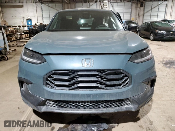 2024 Honda HR-V Sport with VIN 3CZRZ2H5XRM746324, listed as a Copart auction lot 89242615 with 11,697 mi miles and Salvage Title. Bid and sale history available at carsss.com. Image 5.