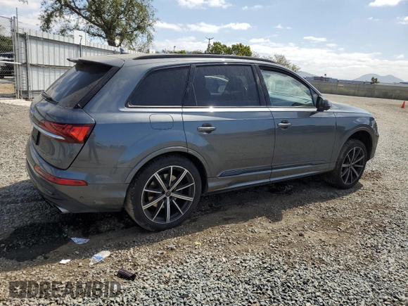 2020 Audi SQ7 z VIN WA1VWAF75LD012621, wystawiony jako Copart lot #52307834 z przebiegiem 43 473 mil mil oraz . Historia ofert i sprzedaży dostępna na DreamBid. Obrazek 3.