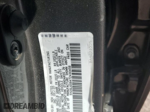 2007 Pontiac Vibe with VIN 5Y2SL65847Z430458, listed as a Copart auction lot 68168404 with 88,278 mi miles and Non Repairable. Bid and sale history available at carsss.com. Image 14.