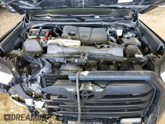 2023 Toyota Tundra 2WD SR5 with VIN 5TFLA5AB6PX026319, listed as a Copart auction lot 88955365 with 25,290 mi miles and Salvage Title. Bid and sale history available at carsss.com. Image 11.