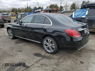 2015 Mercedes-Benz C-Class C 300 Luxury with VIN 55SWF4KB0FU005240, listed as a Copart auction lot 48410415 with 89,705 mi miles and Salvage Title. Bid and sale history available at carsss.com. Image 2.