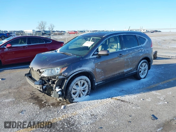 2014 Honda CR-V EX-L with VIN 5J6RM4H70EL081831, listed as a IAAI auction lot 41847534 with 96,000 mi miles. Bid and sale history available at carsss.com. Image 22.