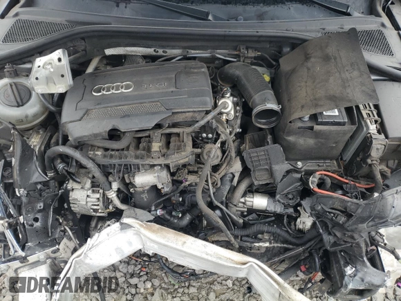 2015 Audi A3 1.8T Premium with VIN WAUACGFFXF1001933, listed as a Copart auction lot 42617005 with 0 mi miles and Salvage Title. Bid and sale history available at carsss.com. Image 11.