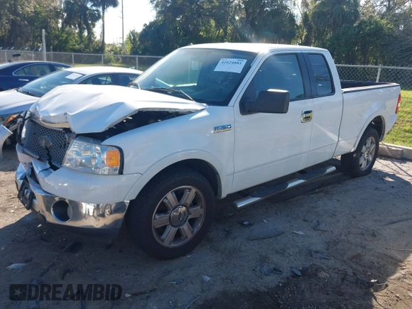 2006 Ford F-150 XL with VIN 1FTPX12V36NB07936, listed as a IAAI auction lot 41624881 with 219,011 mi miles. Bid and sale history available at carsss.com. Image 2.
