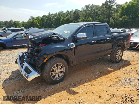 2019 Ford Ranger XL with VIN 1FTER4EHXKLA40024, listed as a Copart auction lot 53304695 with Not provided miles and Salvage title. Bid and sale history available at DreamBid. Image 1.