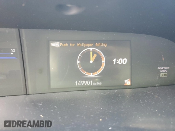 2012 Honda Civic LX with VIN 2HGFB2F56CH588345, listed as a Copart auction lot 54168335 with 149,901 mi miles and Salvage Title. Bid and sale history available at DreamBid. Image 9.