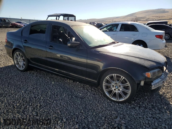 2004 BMW 3 Series 330i with VIN WBAEV53494KM34007, listed as a Copart auction lot 83388304 with 167,776 mi miles and Salvage Title. Bid and sale history available at carsss.com. Image 4.