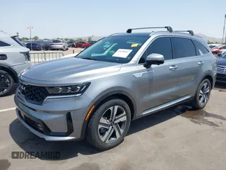2023 Kia Sorento SX Prestige with VIN KNDRMDLH3P5178664, listed as a IAAI auction lot 42638187 with 53,778 mi miles and . Bid and sale history available at DreamBid. Image 17.