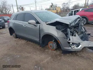 2019 Cadillac XT5 Luxury AWD with VIN 1GYKNDRSXKZ103554, listed as a IAAI auction lot 41442222 with 115,945 mi miles. Bid and sale history available at carsss.com. Image 1.