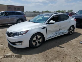 2013 Kia Optima EX with VIN KNAGM4AD5D5054542, listed as a Copart auction lot 53477465 with 117,395 mi miles and Salvage title. Bid and sale history available at DreamBid. Image 1.