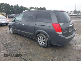 2009 Nissan Quest SL z VIN 5N1BV28U19N108166, wystawiony jako IAAI lot #42298091 z przebiegiem 98 518 mil mil oraz . Historia ofert i sprzedaży dostępna na DreamBid. Obrazek 3.