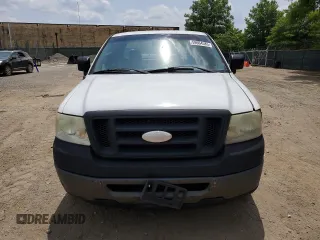 2007 Ford F-150 XL with VIN 1FTRF122X7NA00997, listed as a Copart auction lot 59664585 with 295,172 mi miles and Salvage title. Bid and sale history available at DreamBid. Image 5.