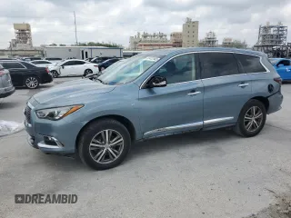 2019 Infiniti QX60 LUXE with VIN 5N1DL0MN3KC567623, listed as a Copart auction lot 51422985 with 123,825 mi miles and Clean Title. Bid and sale history available at carsss.com. Image 1.