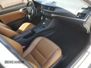 2013 Lexus CT 200h with VIN JTHKD5BH5D2147694, listed as a Copart auction lot 54214975 with 101,550 mi miles and Salvage title. Bid and sale history available at DreamBid. Image 8.