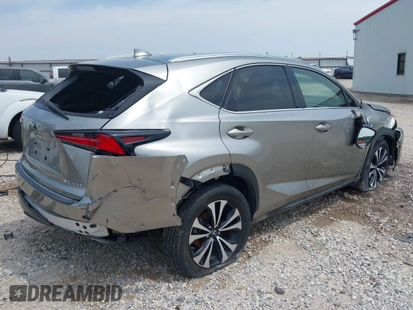 2019 Lexus NX 300 with VIN JTJBARBZ5K2199816, listed as a IAAI auction lot 42458691 with Not provided miles and . Bid and sale history available at DreamBid. Image 4.