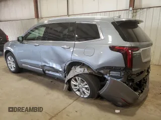 2021 Cadillac XT6 Luxury with VIN 1GYKPAR41MZ163350, listed as a Copart auction lot 44030915 with 30,234 mi miles and Salvage title. Bid and sale history available at DreamBid. Image 2.