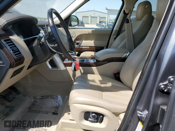 2016 Land Rover Range Rover HSE с VIN SALGS2KF3GA293251, выставлен на аукционе Copart как лот 53106225 с пробегом 139 026 миль миль и Чистый • Clean title. История ставок и продаж доступна на DreamBid. Изображение 7.