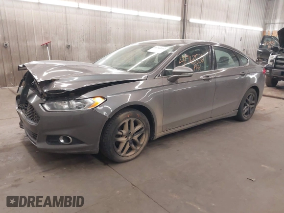 2014 Ford Fusion SE with VIN 3FA6P0HD9ER353329, listed as a IAAI auction lot 41763532 with 163,794 mi miles. Bid and sale history available at carsss.com. Image 2.