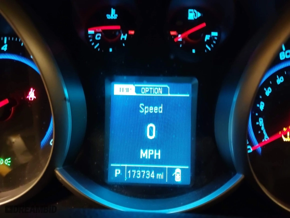 2014 Chevrolet Cruze 1LT with VIN 1G1PC5SB1E7119104, listed as a IAAI auction lot 41887771 with 173,734 mi miles. Bid and sale history available at carsss.com. Image 15.