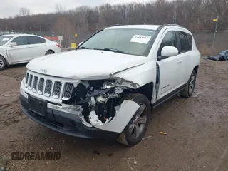 2017 Jeep Compass High Altitude with VIN 1C4NJDEB2HD110539, listed as a IAAI auction lot 41118827 with 94,663 mi miles and . Bid and sale history available at carsss.com. Image 17.