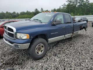 2004 Dodge Ram 2500 SLT with VIN 3D7KU28C94G207470, listed as a Copart auction lot 66588534 with 0 mi miles and Salvage Title. Bid and sale history available at carsss.com. Image 1.