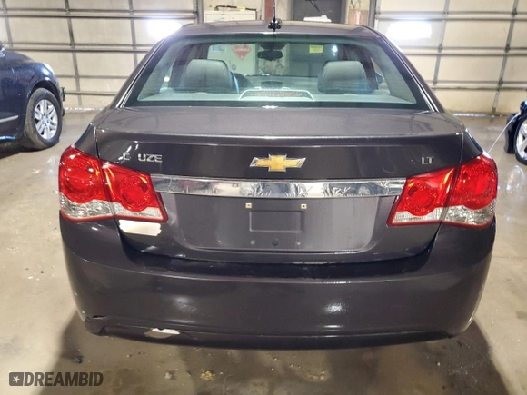 2015 Chevrolet Cruze LT with VIN 1G1PE5SB1F7156567, listed as a Copart auction lot 46918105 with 128,990 mi miles and Salvage Title. Bid and sale history available at carsss.com. Image 6.