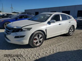 2010 Honda Accord Crosstour EX-L with VIN 5J6TF2H57AL007609, listed as a Copart auction lot 82187274 with 195,300 mi miles and Salvage Title. Bid and sale history available at carsss.com. Image 1.