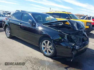 2009 Lexus ES 350 with VIN JTHBJ46G892307398, listed as a IAAI auction lot 41652089 with 141,255 mi miles. Bid and sale history available at carsss.com. Image 1.