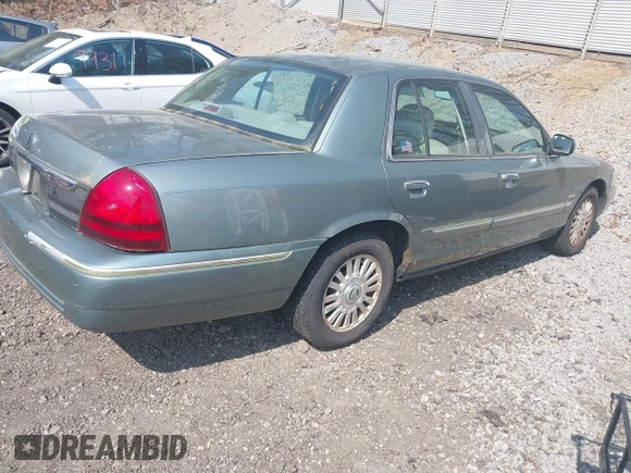 2006 Mercury Grand Marquis LS Premium with VIN 2MEHM75V16X651344, listed as a IAAI auction lot 42158729 with 120,056 mi miles and . Bid and sale history available at DreamBid. Image 4.