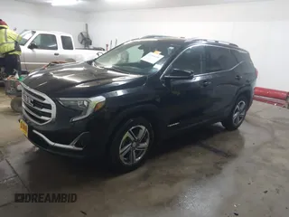 2018 GMC Terrain SLT with VIN 3GKALVEV9JL269507, listed as a IAAI auction lot 41718138 with 96,114 mi miles. Bid and sale history available at carsss.com. Image 2.