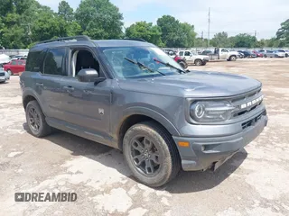 2021 Ford Bronco Sport Big Bend z VIN 3FMCR9B67MRA21745, wystawiony jako IAAI lot #42347239 z przebiegiem 111 012 mil mil oraz . Historia ofert i sprzedaży dostępna na DreamBid. Obrazek 1.