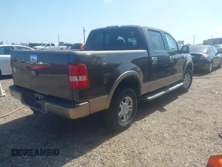 2006 Ford F-150 XLT with VIN 1FTPW14V36KC99313, listed as a IAAI auction lot 42490027 with 225,466 mi miles and . Bid and sale history available at DreamBid. Image 4.