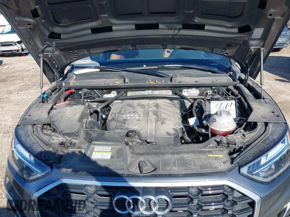 2022 Audi Q5 S line Premium with VIN WA1GAAFY5N2094705, listed as a IAAI auction lot 41175322 with 53,969 mi miles and . Bid and sale history available at DreamBid. Image 10.