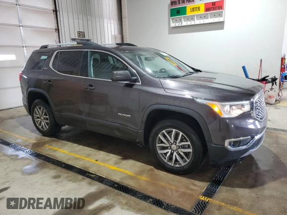 2017 GMC Acadia SLE with VIN 1GKKNSLS3HZ315440, listed as a Copart auction lot 53612365 with 171,132 mi miles and Salvage Title. Bid and sale history available at carsss.com. Image 4.
