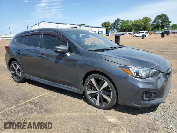 2018 Subaru Impreza Special Sports z VIN 4S3GTAM68J3737148, wystawiony jako Copart lot #52533935 z przebiegiem 124 499 mil mil oraz Szkoda całkowita • Salvage title. Historia ofert i sprzedaży dostępna na DreamBid. Obrazek 4.