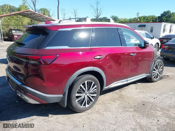 2022 Infiniti QX60 SENSORY with VIN 5N1DL1GS7NC332783, listed as a IAAI auction lot 40246411 with 11,987 mi miles. Bid and sale history available at carsss.com. Image 4.