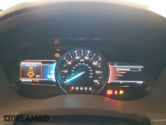 2017 Ford Explorer XLT with VIN 1FM5K7DH2HGD11257, listed as a Copart auction lot 50659045 with 88,409 mi miles and Salvage Title. Bid and sale history available at DreamBid. Image 9.
