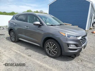 2020 Hyundai Tucson SEL with VIN KM8J3CAL6LU091225, listed as a Copart auction lot 56915555 with 66,459 mi miles and Salvage title. Bid and sale history available at DreamBid. Image 4.