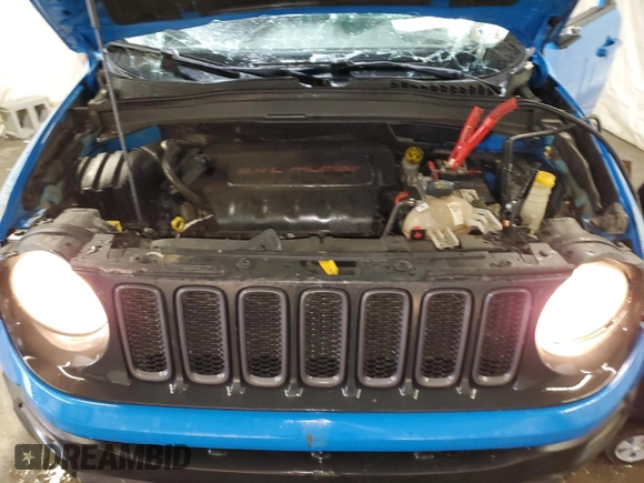 2015 Jeep Renegade Trailhawk with VIN ZACCJBCT0FPB74673, listed as a Copart auction lot 63626295 with 152,146 mi miles and Salvage title. Bid and sale history available at DreamBid. Image 12.