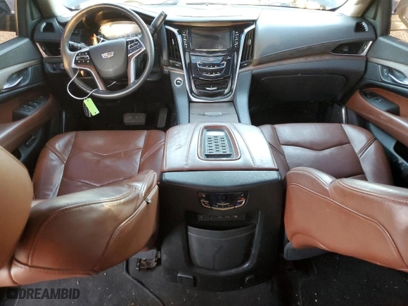 2017 Cadillac Escalade Premium Luxury with VIN 1GYS3CKJ4HR337750, listed as a Copart auction lot 87628035 with 107,142 mi miles and Clean Title. Bid and sale history available at carsss.com. Image 8.