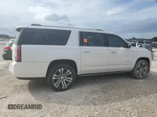 2019 GMC Yukon XL Denali with VIN 1GKS1HKJ3KR251642, listed as a Copart auction lot 76199674 with 0 mi miles and Salvage Title. Bid and sale history available at carsss.com. Image 3.