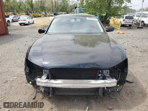 2015 Audi A5 Premium with VIN WAUCFAFR1FA033094, listed as a Copart auction lot 52738125 with 82,312 mi miles and Salvage Title. Bid and sale history available at carsss.com. Image 5.