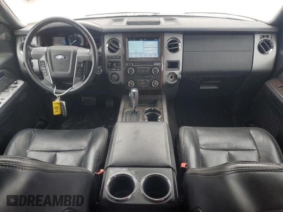 2017 Ford Expedition Platinum with VIN 1FMJU1MT2HEA13717, listed as a Copart auction lot 45651025 with 114,340 mi miles and Salvage title. Bid and sale history available at DreamBid. Image 8.